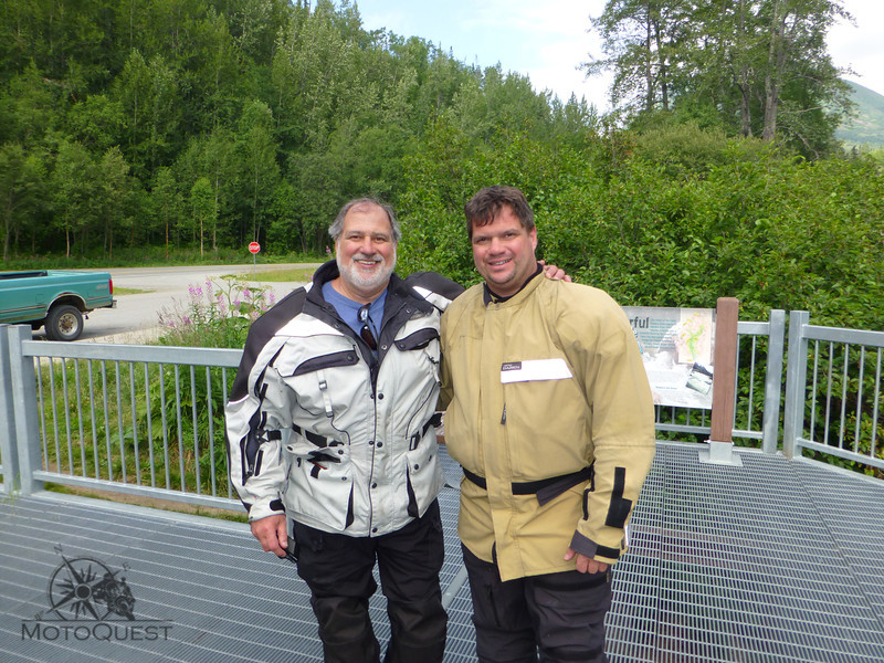 Father and Son riders on MotoQuest Adventure