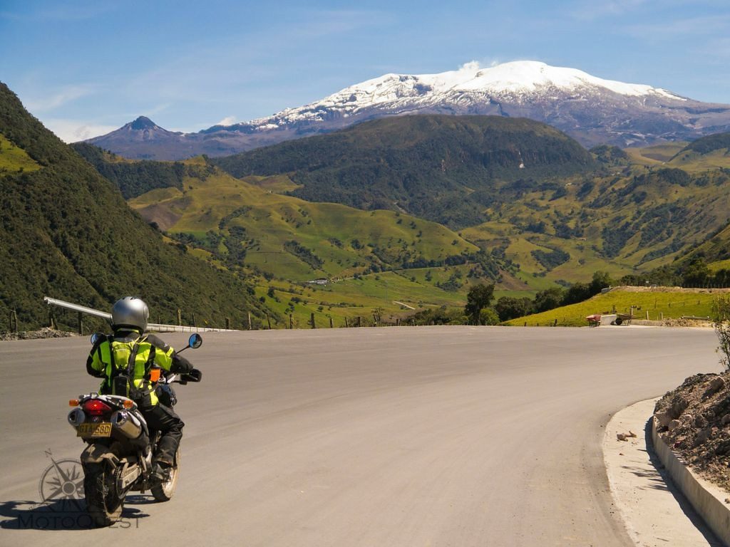 MotoQuest Colombia Volcano