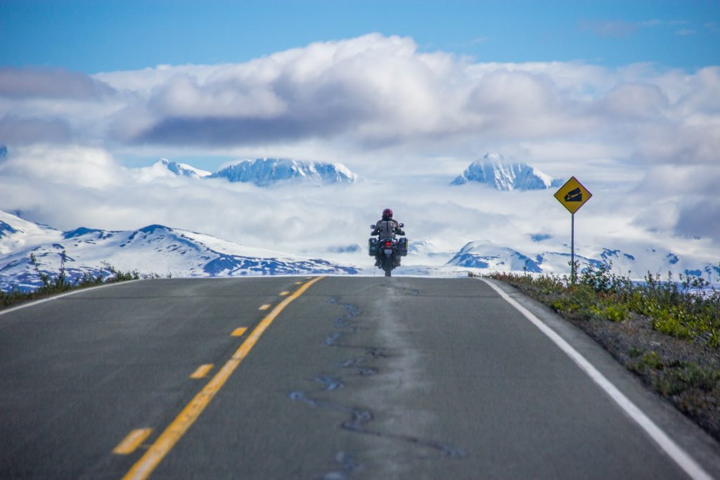 Alaska Highway Mountains