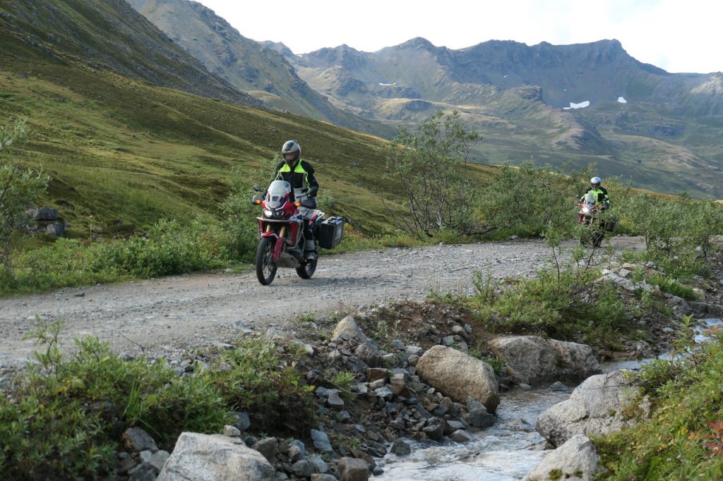 Northern Lights Motorcycle Tour Riding