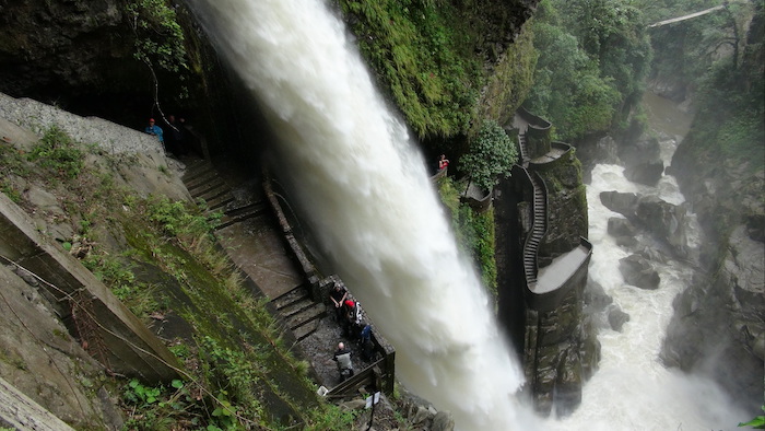 Ecuador Waterfall