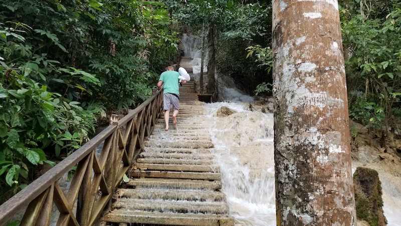 Motoquest Thailand & Laos Kuang Si Falls 2