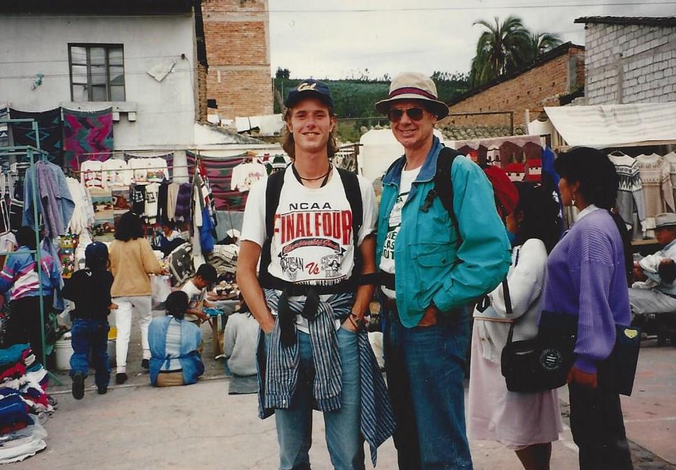 Phil Freeman in Ecuador